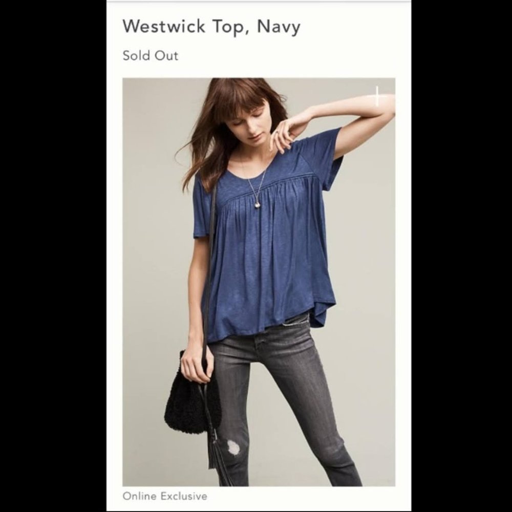 Anthropologie Dolan Westwick Top